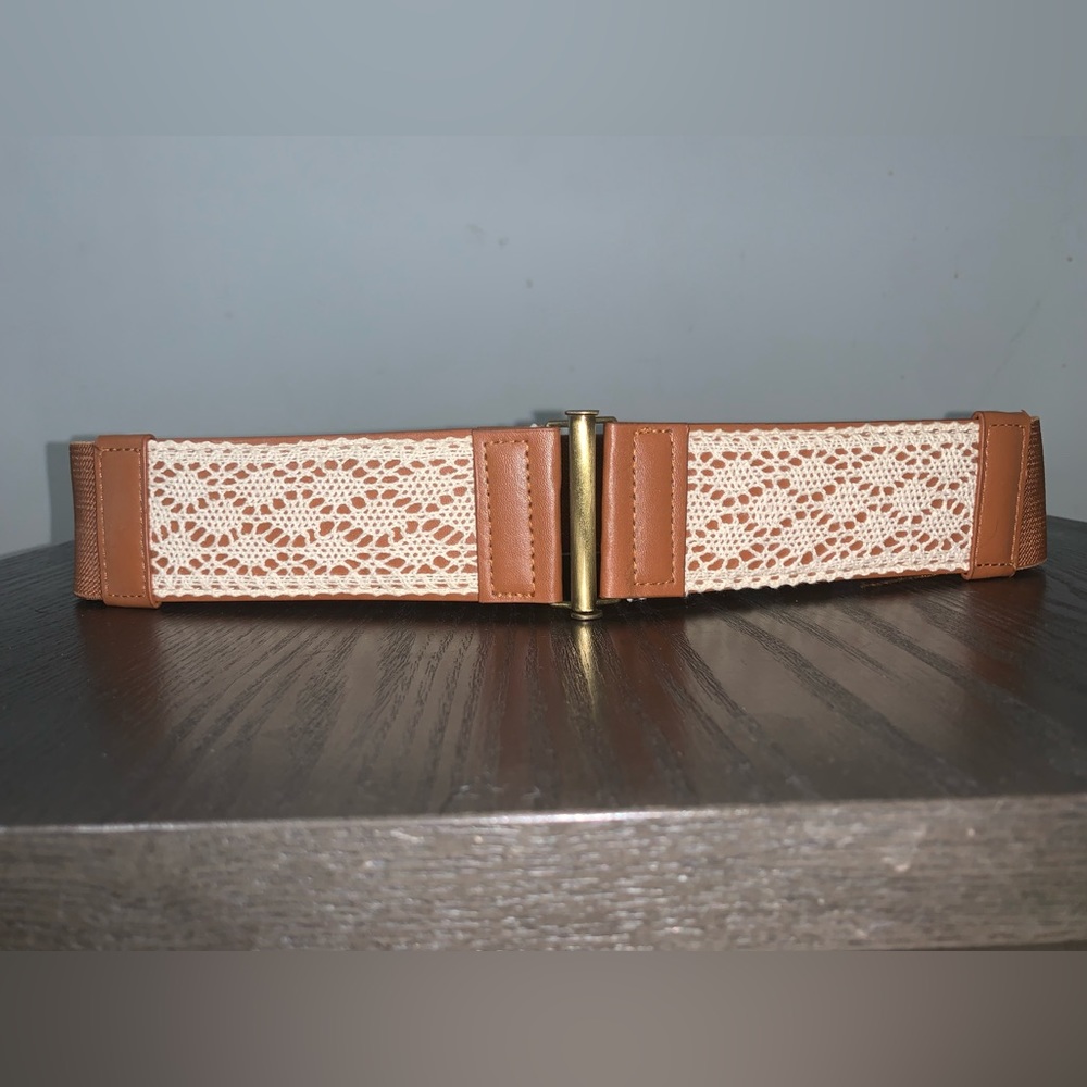 TWO PACK! Chunky Women’s Large Belts-Brown & Black